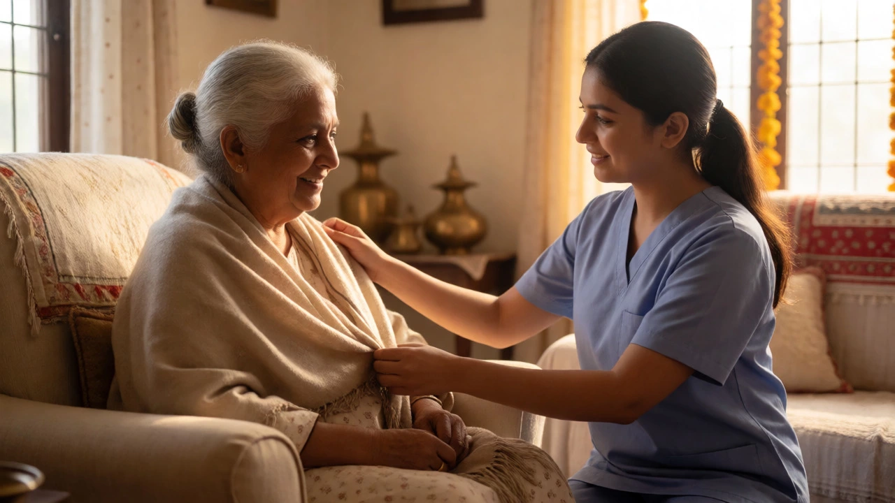 What is the most requested support service for the elderly?